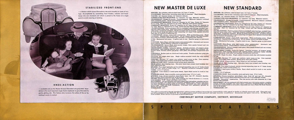 1936 Chevrolet Deluxe Brochure Page 4